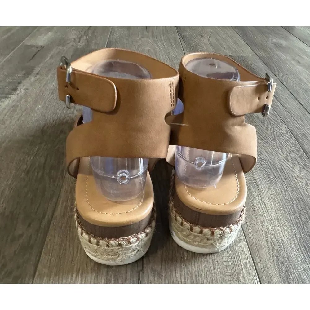 Soda Topic Open‎ Toe Platform Sandals Size 9